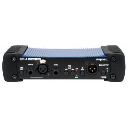 PROEL SOUND DB1A PROEL SOUND 8032496455684 China ST 1 12 Discontinued 1 0 3 HAWA 85369095 pSingle channel active D.I. Box with i